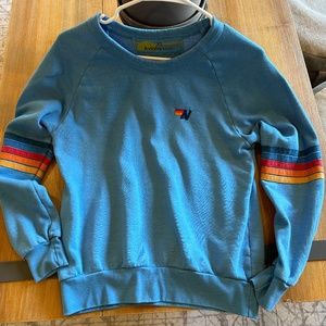 AVIATOR NATION CREW NECK SWEATSHIRT - XS